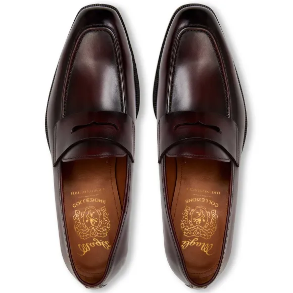 Collezione Vesini Leather Slip-On Loafer